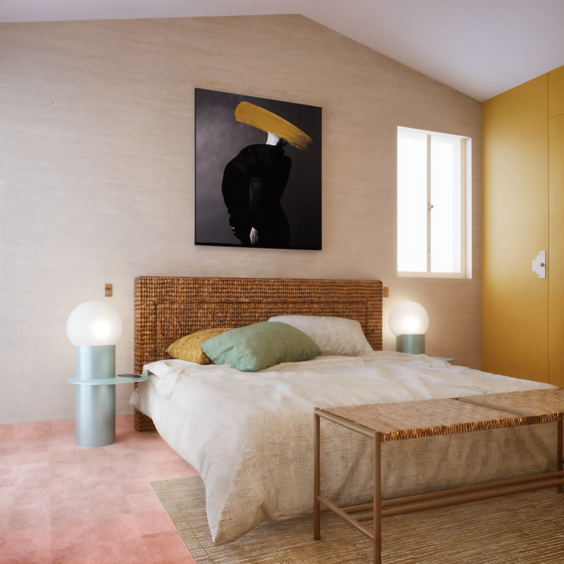 Rendu 3D habitat Aix-en-Provence - Suite Provençale