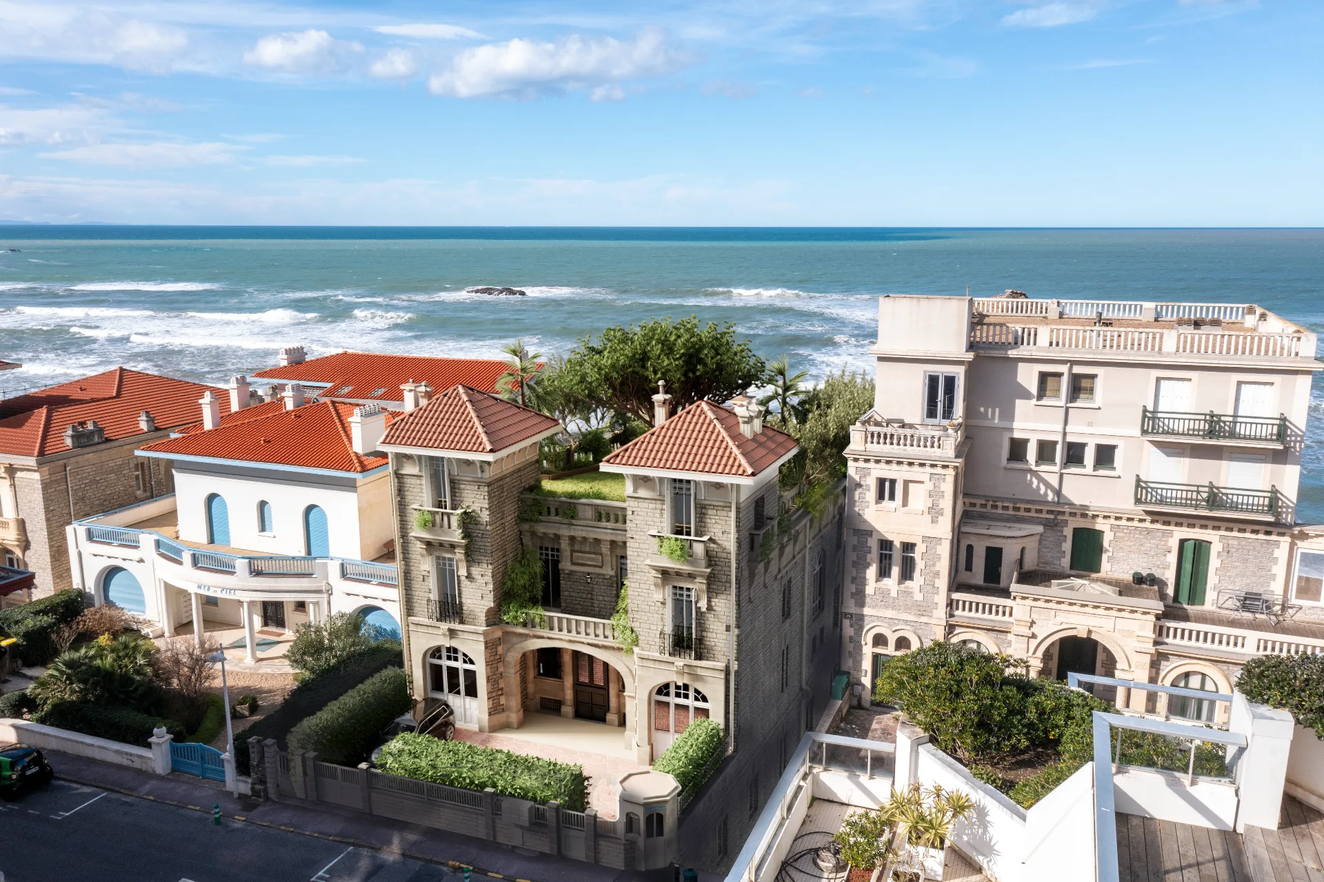 Rendu 3D habitat Biarritz - La Frégate