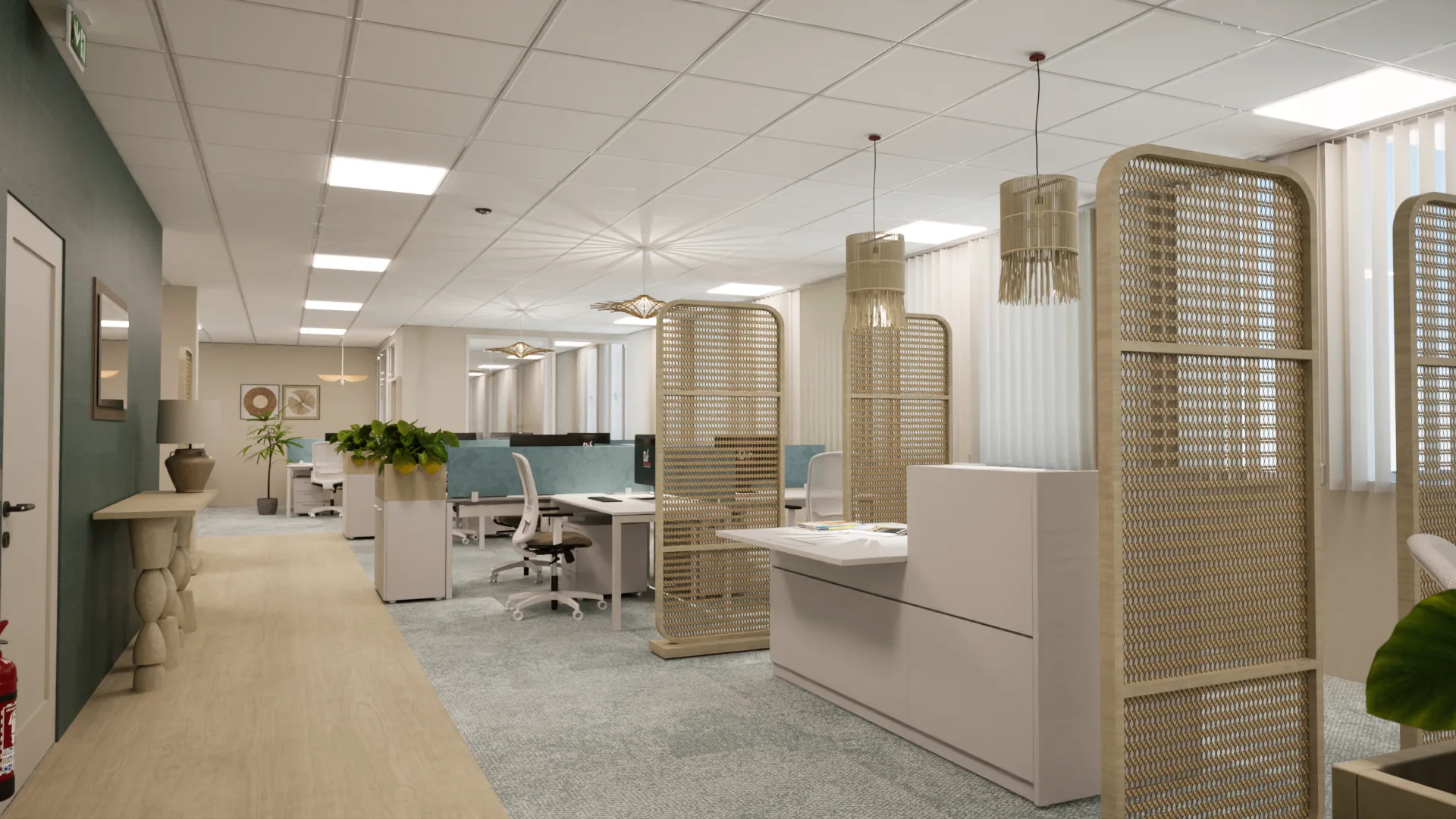 Rendu 3D bureaux Avignon - Bureaux Avignon