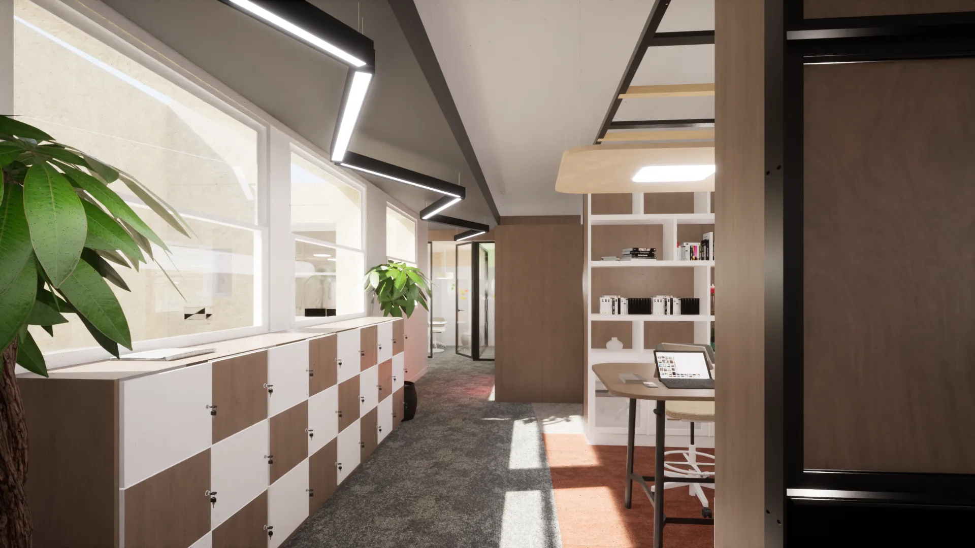 Rendu 3D bureaux Paris - Bureaux Parisiens