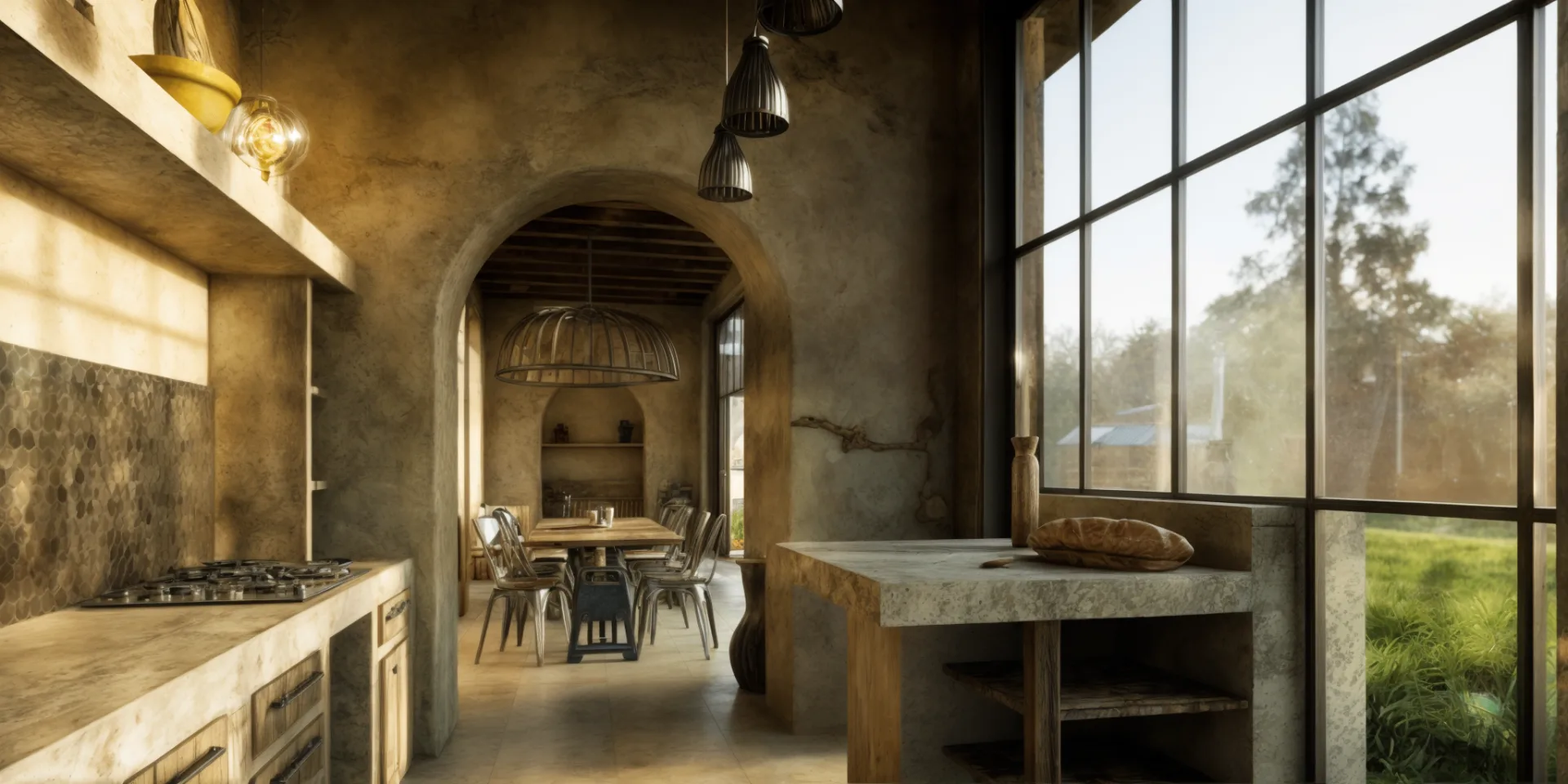 Rendu 3D habitat Salers - Bastide Auvergne